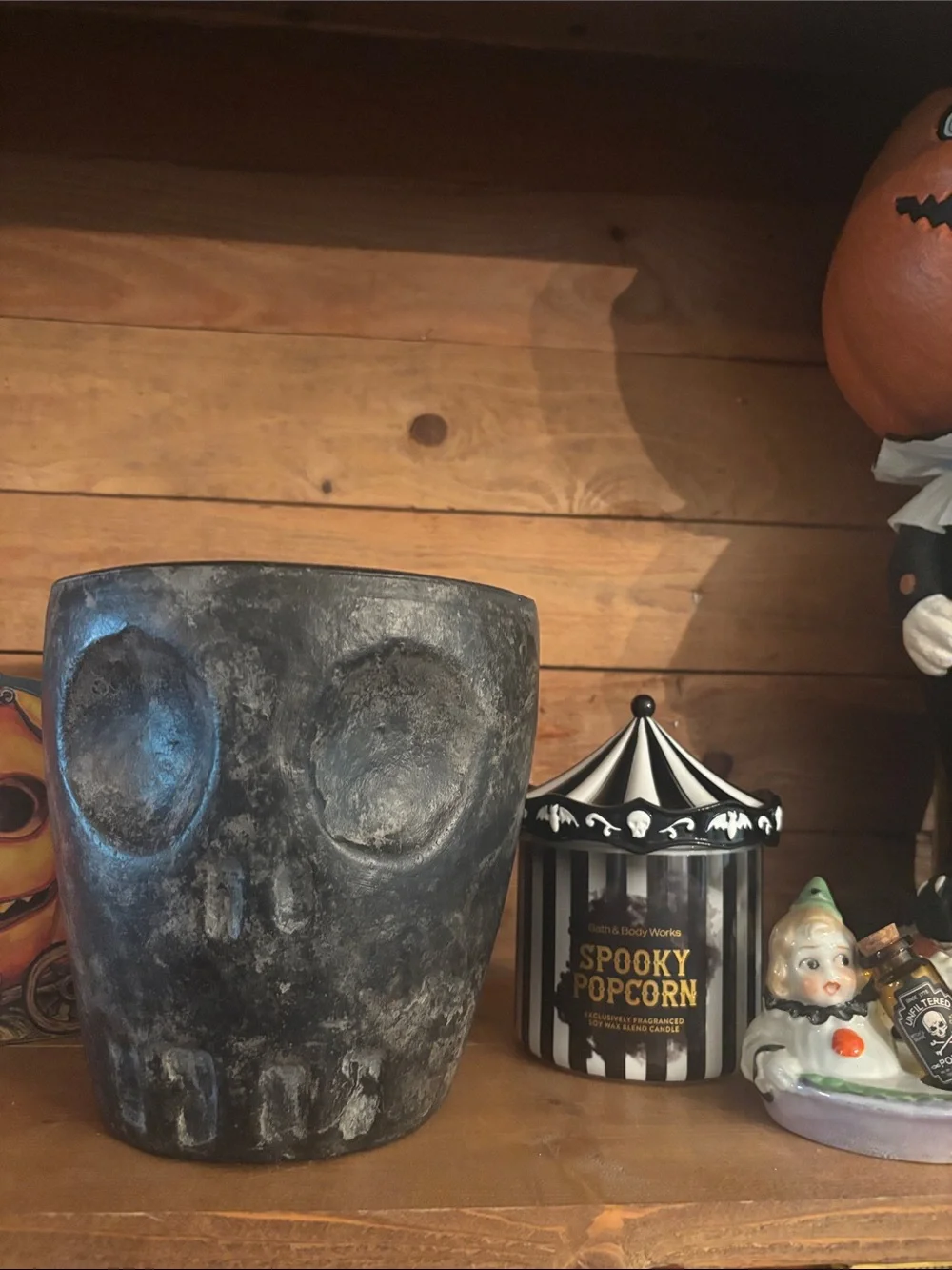 Skeleton Cachepot from Pottery Barn